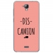 TPU0ALTICES40DISCAMIONROSE - Coque souple pour Altice S40 avec impression Motifs Dis Camion rose