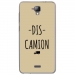 TPU0ALTICES40DISCAMIONTAUPE - Coque souple pour Altice S40 avec impression Motifs Dis Camion taupe
