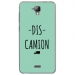 TPU0ALTICES40DISCAMIONTURQUOI - Coque souple pour Altice S40 avec impression Motifs Dis Camion turquoise