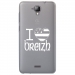TPU0ALTICES40DRAPBREIZH - Coque souple pour Altice S40 avec impression Motifs drapeau Breton I Love Breizh