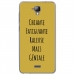 TPU0ALTICES40GENIALEOR - Coque souple pour Altice S40 avec impression Motifs Chiante mais Géniale or