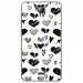TPU0ALTICES40LOVE1 - Coque souple pour Altice S40 avec impression Motifs Love coeur 1