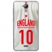 TPU0ALTICES40MAILLOTANGLETERR - Coque souple pour Altice S40 avec impression Motifs Maillot de Football Angleterre