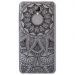 TPU0ALTICES40MANDALANOIR - Coque souple pour Altice S40 avec impression Motifs Mandala noir