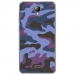 TPU0ALTICES40MILITAIREBLEU - Coque souple pour Altice S40 avec impression Motifs Camouflage militaire bleu