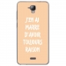 TPU0ALTICES40RAISONBEIGE - Coque souple pour Altice S40 avec impression Motifs marre d'avoir raison beige