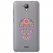 TPU0ALTICES40SKULLFLEUR - Coque souple pour Altice S40 avec impression Motifs crâne en fleurs