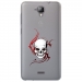 TPU0ALTICES40SKULLTRIBAL - Coque souple pour Altice S40 avec impression Motifs tête de mort sur fond tribal