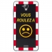TPU0ALTICES40SPEEDCONTROL - Coque souple pour Altice S40 avec impression Motifs panneau de contrôle de vitesse