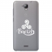 TPU0ALTICES40TRISKEL - Coque souple pour Altice S40 avec impression Motifs Triskel Celte blanc