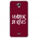 TPU0ALTICES40VENDREVEBORDEAU - Coque souple pour Altice S40 avec impression Motifs vendeur de rêves bordeau
