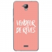 TPU0ALTICES40VENDREVEROSE - Coque souple pour Altice S40 avec impression Motifs vendeur de rêves rose