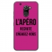 TPU0ALTICES70APEROFUSHIA - Coque souple pour Altice S70 avec impression Motifs l'apéro recrute fushia