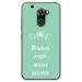 TPU0ALTICES70BOUDERTURQUOISE - Coque souple pour Altice S70 avec impression Motifs Bouder pour mieux Régner turquoise