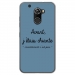 TPU0ALTICES70CHIANTEBLEU - Coque souple pour Altice S70 avec impression Motifs Avant, j'étais chiante bleu