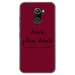 TPU0ALTICES70CHIANTEBORDEAU - Coque souple pour Altice S70 avec impression Motifs Avant, j'étais chiante bordeau