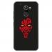TPU0ALTICES70DARKROUGE - Coque souple pour Altice S70 avec impression Motifs Dark rouge