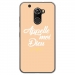 TPU0ALTICES70DIEUBEIGE - Coque souple pour Altice S70 avec impression Motifs Appelle moi Dieu beige