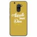 TPU0ALTICES70DIEUOR - Coque souple pour Altice S70 avec impression Motifs Appelle moi Dieu or