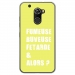 TPU0ALTICES70FUMEUSEJAUNE - Coque souple pour Altice S70 avec impression Motifs fumeuse et alors jaune