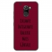 TPU0ALTICES70GENIALEBORDEAU - Coque souple pour Altice S70 avec impression Motifs Chiante mais Géniale bordeau