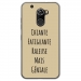 TPU0ALTICES70GENIALETAUPE - Coque souple pour Altice S70 avec impression Motifs Chiante mais Géniale taupe