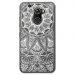 TPU0ALTICES70MANDALABLANC - Coque souple pour Altice S70 avec impression Motifs Mandala blanc