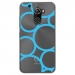 TPU0ALTICES70RONDSBLEUS - Coque souple pour Altice S70 avec impression Motifs ronds bleus