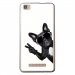 TPU0HAWEELH1CHIENVBLANC - Coque souple pour Haweel H1 avec impression Motifs chien à lunettes sur fond blanc