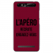TPU0JUST5APEROBORDEAU - Coque souple pour Konrow Just5 avec impression Motifs l'apéro recrute bordeau