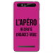 TPU0JUST5APEROFUSHIA - Coque souple pour Konrow Just5 avec impression Motifs l'apéro recrute fushia