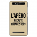 TPU0JUST5APEROTAUPE - Coque souple pour Konrow Just5 avec impression Motifs l'apéro recrute taupe