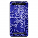 TPU0JUST5ARABESQUEBLEU - Coque souple pour Konrow Just5 avec impression Motifs arabesque bleu