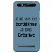TPU0JUST5BORDELIQUEBLEU - Coque souple pour Konrow Just5 avec impression Motifs Je ne suis pas bordélique bleu