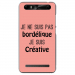TPU0JUST5BORDELIQUEROSE - Coque souple pour Konrow Just5 avec impression Motifs Je ne suis pas bordélique rose