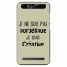 TPU0JUST5BORDELIQUEVERT - Coque souple pour Konrow Just5 avec impression Motifs Je ne suis pas bordélique vert
