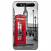 TPU0JUST5CABINEUK - Coque souple pour Konrow Just5 avec impression Motifs cabine téléphonique UK rouge