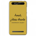 TPU0JUST5CHIANTEOR - Coque souple pour Konrow Just5 avec impression Motifs Avant, j'étais chiante or