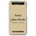 TPU0JUST5CHIANTETAUPE - Coque souple pour Konrow Just5 avec impression Motifs Avant, j'étais chiante taupe