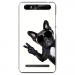 TPU0JUST5CHIENVBLANC - Coque souple pour Konrow Just5 avec impression Motifs chien à lunettes sur fond blanc
