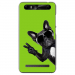 TPU0JUST5CHIENVVERT - Coque souple pour Konrow Just5 avec impression Motifs chien à lunettes sur fond vert