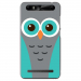 TPU0JUST5CHOUETTE1 - Coque souple pour Konrow Just5 avec impression Motifs chouette bleue et grise