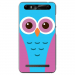 TPU0JUST5CHOUETTE3 - Coque souple pour Konrow Just5 avec impression Motifs chouette bleue et rose