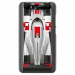 TPU0JUST5FORMULE1 - Coque souple pour Konrow Just5 avec impression Motifs Formule 1