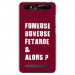 TPU0JUST5FUMEUSEBORDEAU - Coque souple pour Konrow Just5 avec impression Motifs fumeuse et alors bordeau