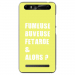 TPU0JUST5FUMEUSEJAUNE - Coque souple pour Konrow Just5 avec impression Motifs fumeuse et alors jaune