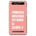 TPU0JUST5FUMEUSEROSE - Coque souple pour Konrow Just5 avec impression Motifs fumeuse et alors rose