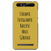 TPU0JUST5GENIALEOR - Coque souple pour Konrow Just5 avec impression Motifs Chiante mais Géniale or