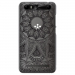 TPU0JUST5MANDALANOIR - Coque souple pour Konrow Just5 avec impression Motifs Mandala noir