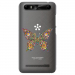TPU0JUST5PAPILLONSEUL - Coque souple pour Konrow Just5 avec impression Motifs papillon psychédélique
